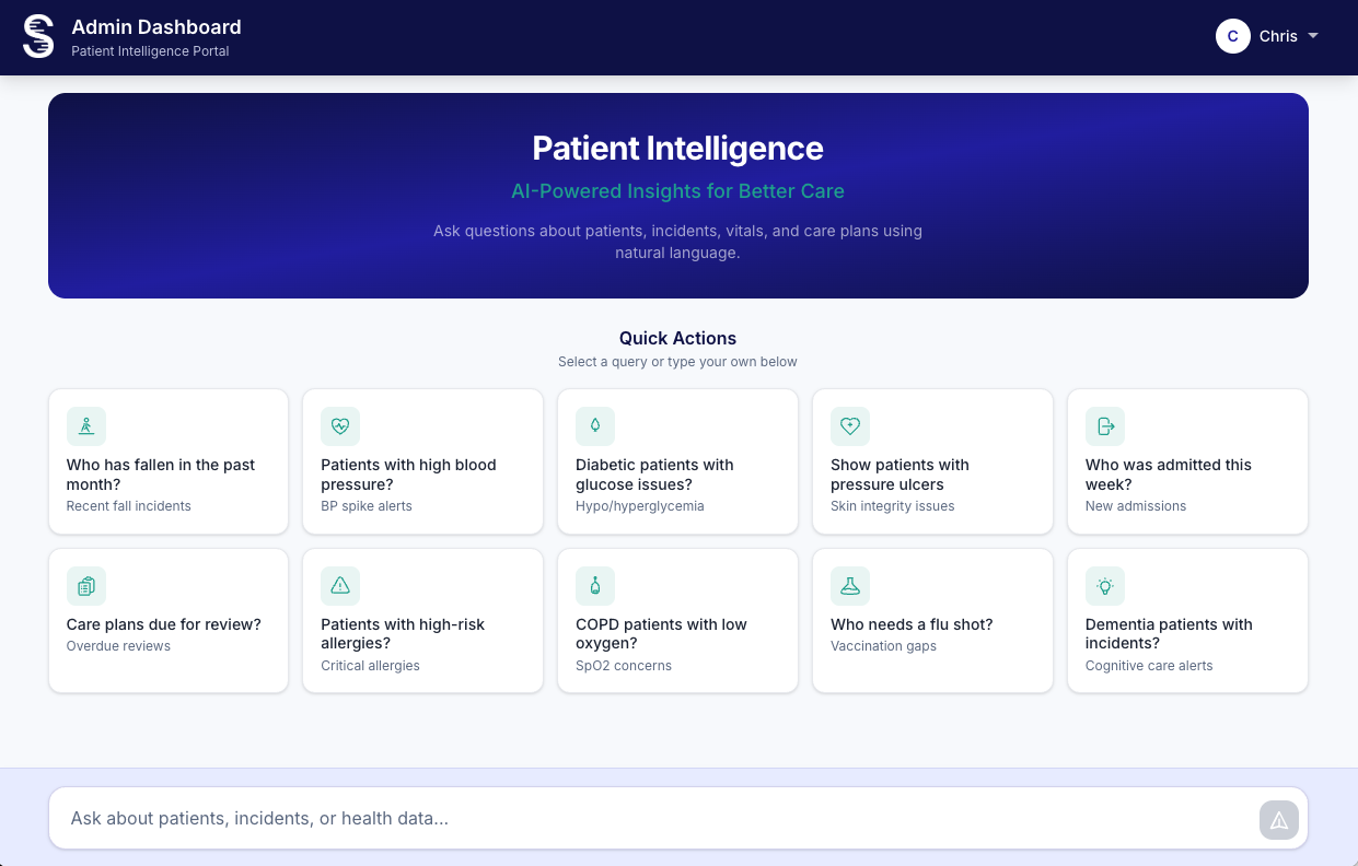Insight - AI-Powered Patient Intelligence for Skilled Nursing